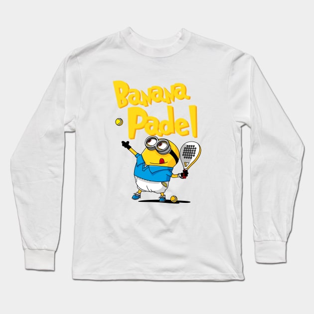 BANANA PADEL Long Sleeve T-Shirt by Raulopez